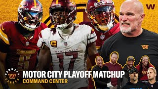 JD5 \u0026 the TurboCharged Commanders + Detroit Preview | Command Center | Washington Commanders | NFL