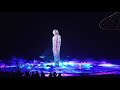 春游无锡灵山小镇 打卡 拈花湾 超级震撼 灯光秀表演 nianhuawan light show wuxi china.