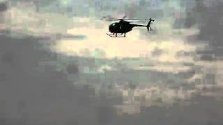 OH-6D偵察飛行　姫路駐屯地記念行事　　2010年11月7日