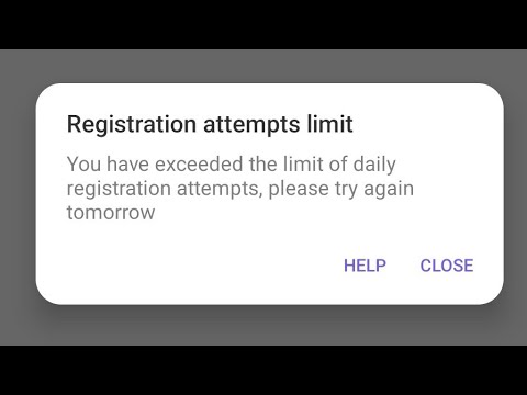 Cómo solucionar el límite de intentos de registro en Viber 2023 | Problema de inicio de sesión en Viber | Problema de activación de Viber