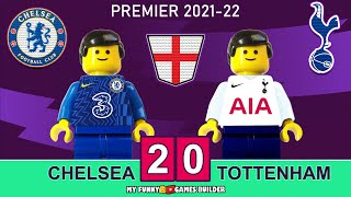 Chelsea vs Tottenham 2-0 • Premier 2022 • All Goals & Extended Highlights in Lego Football Film