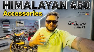 Best Accessories for Himalayan 450 | Modern Tech Pitstop Peenya