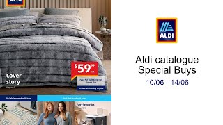 Aldi catalogue Special Buys 10/06 - 14/06