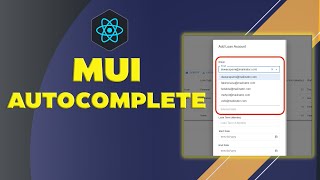 React MUI Autocomplete with Firebase