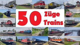 50 different trains in 25 minutes