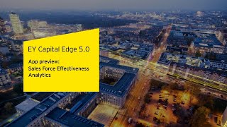 Sales Force Effectiveness Analytics app preview video