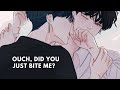 asmr - biting your boyfriend (but he likes it)(fluff)(whiney)(cute)