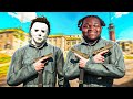 Michael Myers uses GLOCK with SWITCH on Rebirth Island