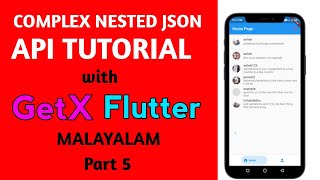 Complex nested json api tutorial Flutter | Getx | code with ashok