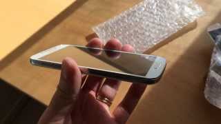 Goophone S4 - unboxing \u0026 first feel of the best Samsung Galaxy S4 clone I've seen