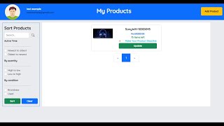 Web Project Task 13 | Program the Product Registration Process | Java Institute | 1st Year