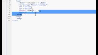 JavaScript Tutorials: Episode 4: Basic String Manipulation