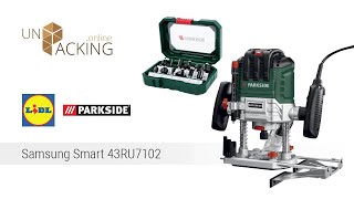 UnBoxing Parkside POF 1200 C2