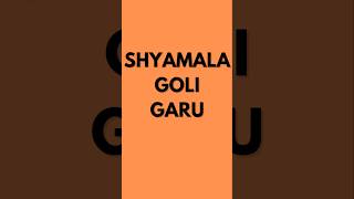 #shyamala goli #swimmer #producer #director #creative