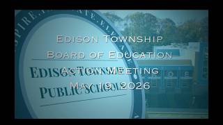 Board of Education Action Meeting May 19, 2026