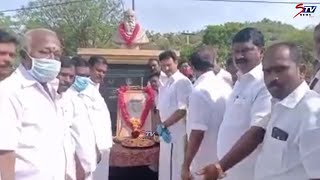 திருச்சி தெற்கு மாவட்டம்  தொழிலாளர்களுக்கு தேவையான அரிசி மற்றும் காய்கறிகளை வழங்கினார் |STV