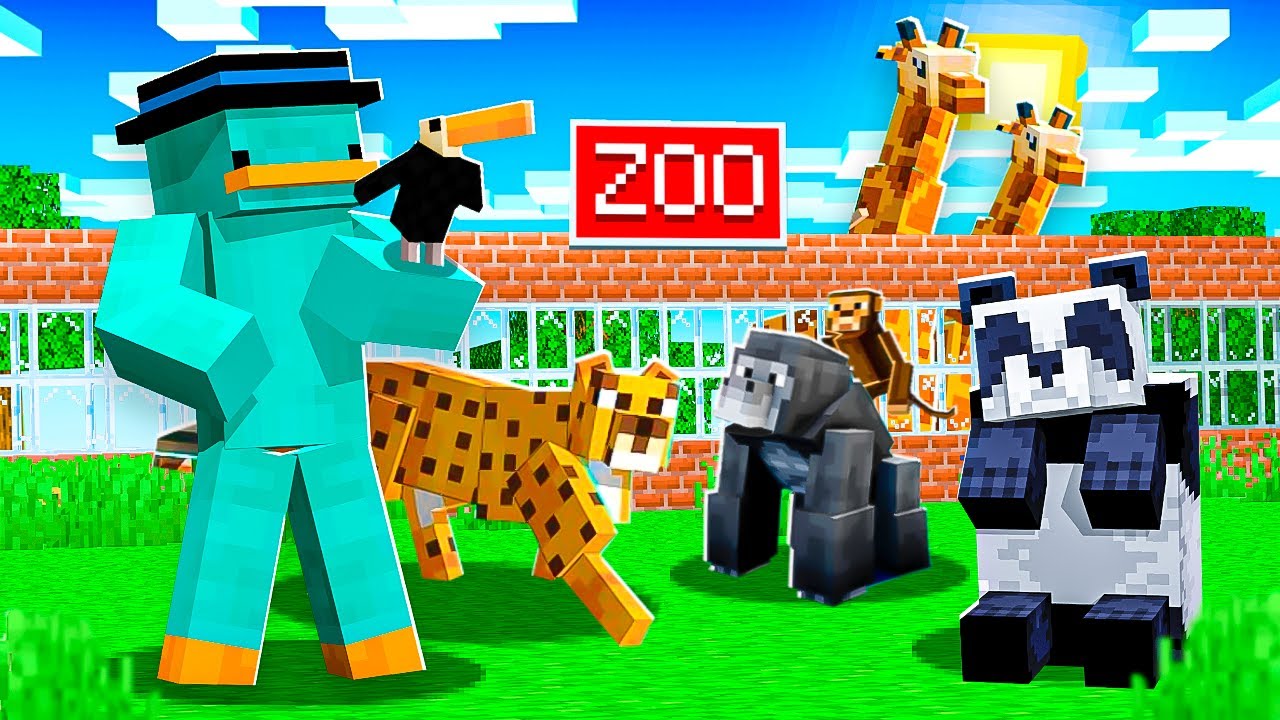 Construí Un Zoo En Minecraft Youtube