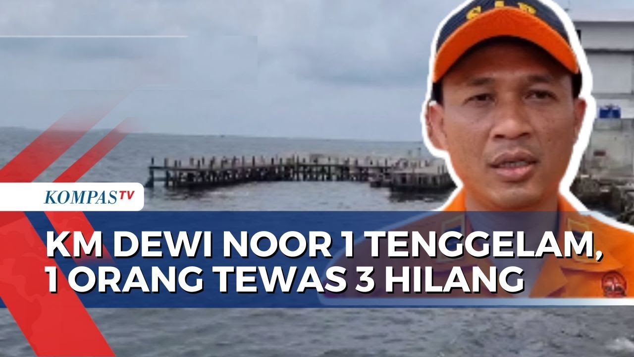 Tenggelamnya KM Dewi Noor 1 Di Kepulauan Seribu Diduga Akibat Kebocoran ...