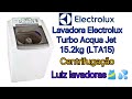 Lavadora Electrolux Turbo Acqua Jet 15.2kg (LTA15) centrifugação