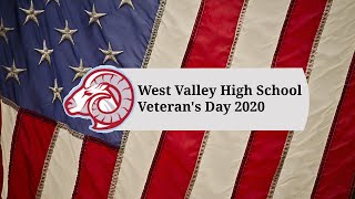 Veteran's Day Assembly 2020 - Hosted by JROTC and A/V Tech Club