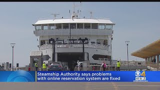 Steamship Authority says problems with online reservation system are fixed