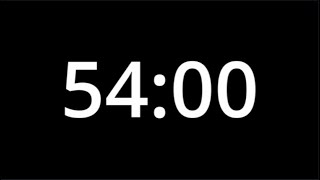 54 Minute Countdown Timer | Simple