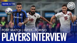 INTER 1-0 TORINO | BROZOVIĆ AND LAUTARO INTERVIEWS 🎙️⚫🔵