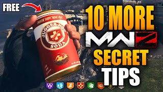 10 More Secret MW3 Zombies Tips! (All Perks FREE!)