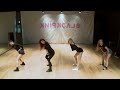 mirrored u0026 50% slowed blackpink playing with fire dance practice video