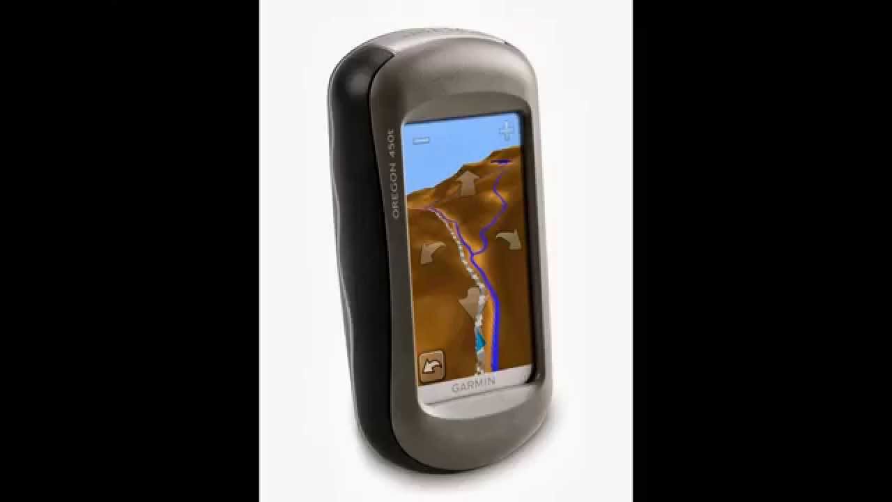 Garmin Oregon 450t Handheld GPS Navigator - YouTube