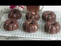 soft mini double chocolate bundt cakes quick u0026 easy dessert