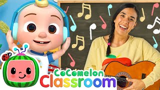 Learn Musical Instruments for Kids | Big and Small Song | CoComelon Classroom with Ms. Appleberry