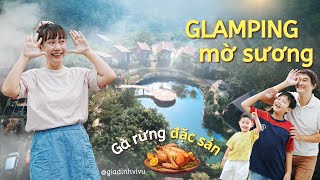 Bỏ phố về rừng: GLAMPING MÙ SƯƠNG & Gà rừng đặc sản | Bảo Lộc