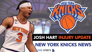 ALERT: Josh Hart UPGRADED To QUESTIONABLE For Game 2 vs. Cavs | Knicks News