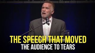 Speech That Brought Audience To Tears | Arnold Schwarzenegger | #Motivational #EverGreenThoughts vid