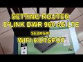 CARA SETTING ROUTER  D LINK WR960 4G LITE