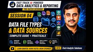 Session 04 | Data File Types & Data Sources Explained | JSON, XML, APIs & Power BI