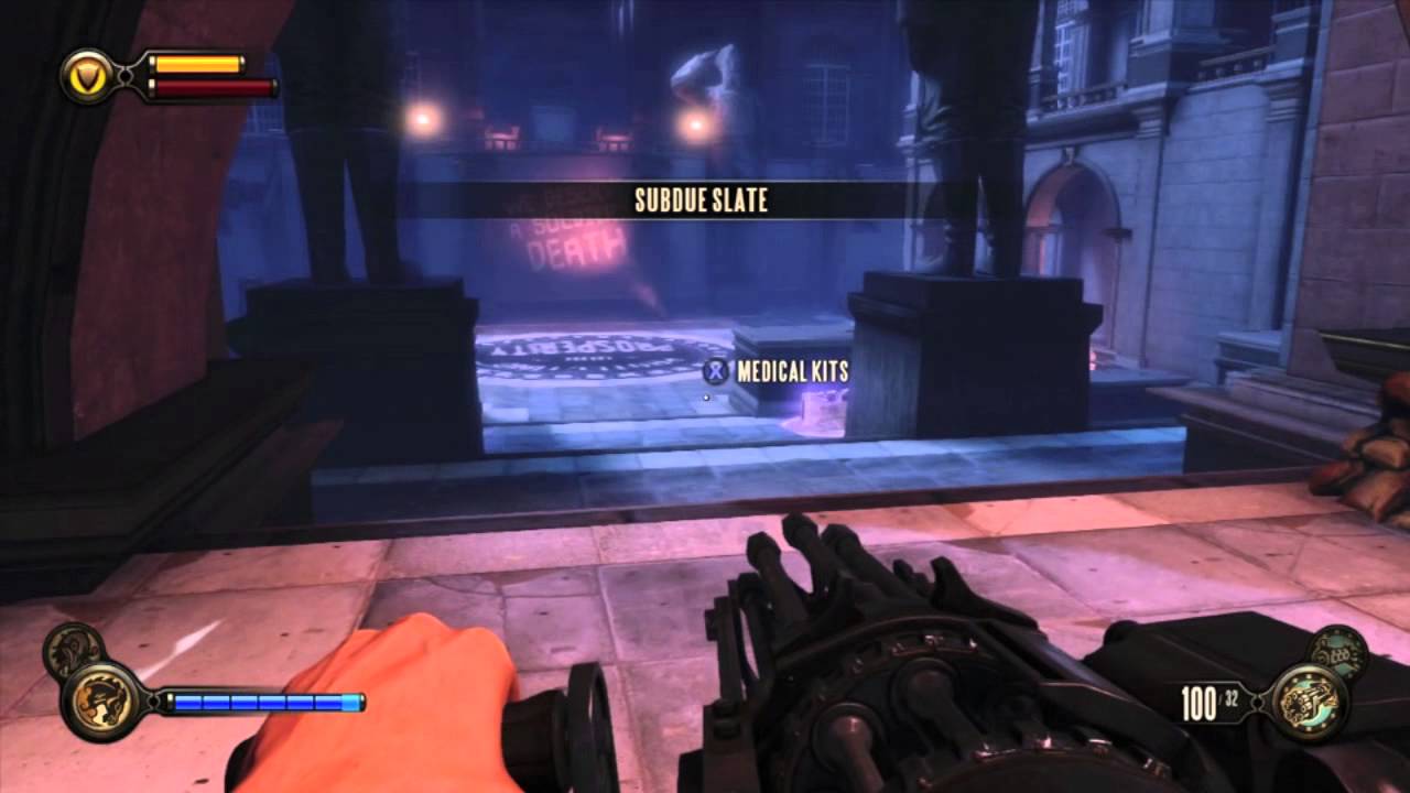 Bioshock Infinite Walkthrough PART 11 - Minigun - YouTube