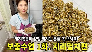 🥣 보충수업 1화. 지리멸치가 자꾸 강정이 되는 분들~ 모이세요! (+ no 강정)