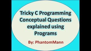 C Programming Tricky Interview Questions | Pre and post increment operators useful Concepts 8