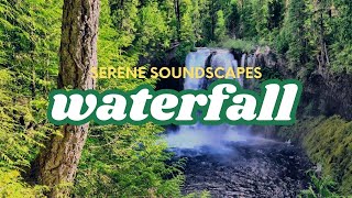 Serene Soundscapes: Waterfall's Symphony for Deep Relaxation 🌿🎶