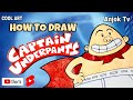 How to Draw Captain Underpants of Captain Underpants The First Epic Movie #shorts
