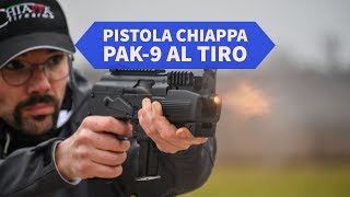 Pistola Chiappa PAK-9 al tiro