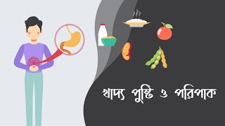 SSC Biology Chapter 5 - Khaddo, Pushti O Poripak - ( খাদ্য, পুষ্টি ও পরিপাক ) - ANIMATED