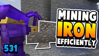 The Most Effective Way To Mine Iron... Without Caves (531)