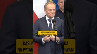 Kąśliwa odpowiedź Donalda Tuska na pytanie dzienikkarza Trwam! #Tusk