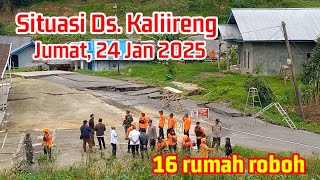 UPDATE TERKINI KONDISI DS.KALIIRENG SETELAH  PERGERAKAN TANAH 16 RUMAH AMBRUK