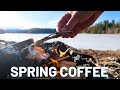 Forest, Fire, & Ice: Cowboy Coffee, a Norwegian spring tradition.