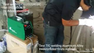 เครื่องเชื่อมอลูมิเนียม TIG200GACDC