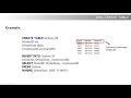 SQL | CREATE TABLE